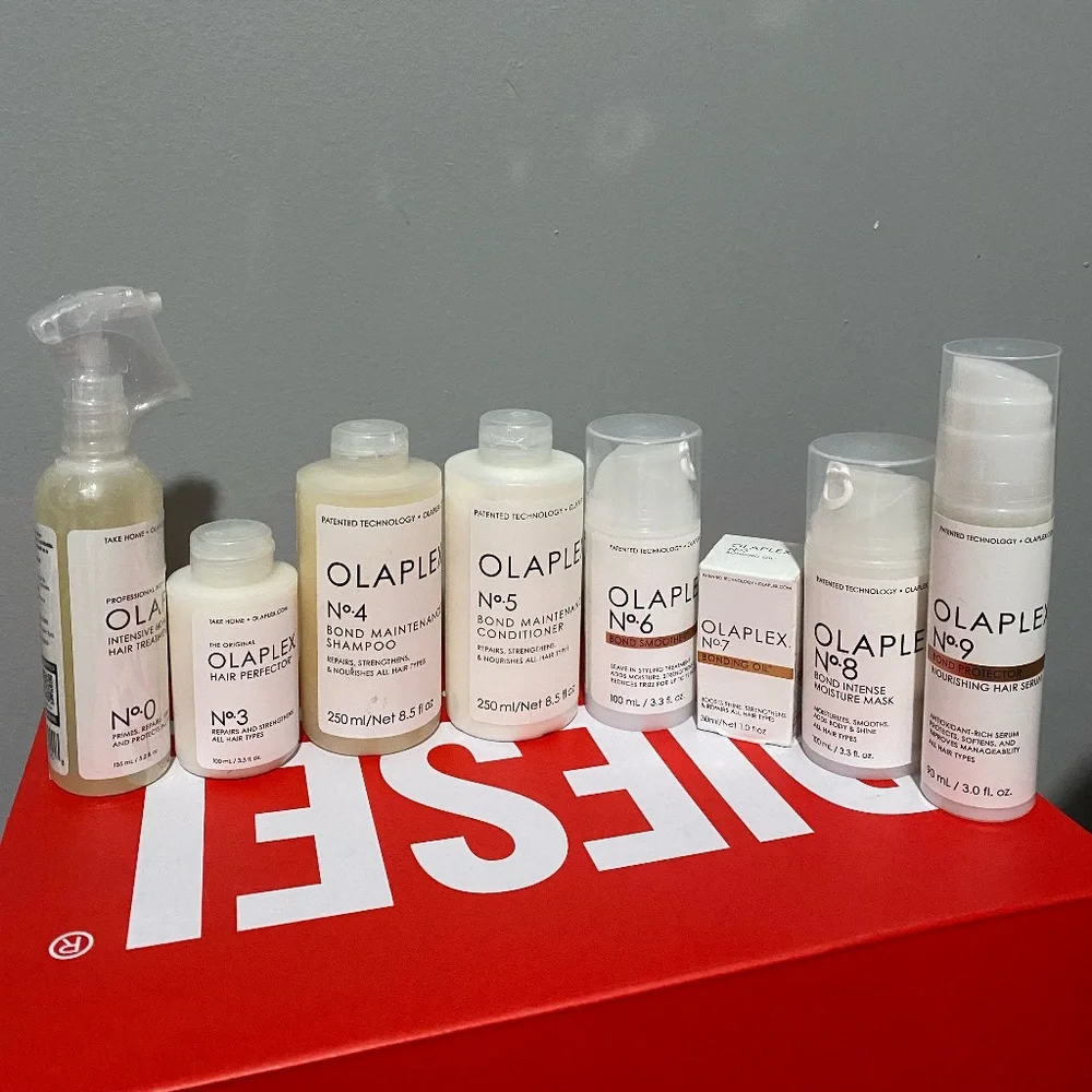 OLAPLEX SET COMPLETE ( 8 ) - Picture 1 of 11